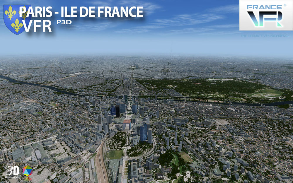 VFR Regional - Paris-Ile de France VFR P3D V4/V5